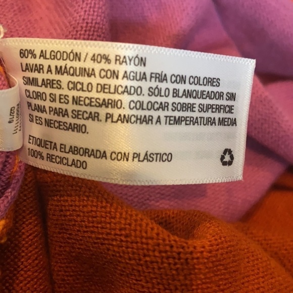 Isaac Mizrahi for lavender and pink Target Color block sweater - Picture 6 of 6